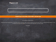 Tablet Screenshot of bbgguys.com